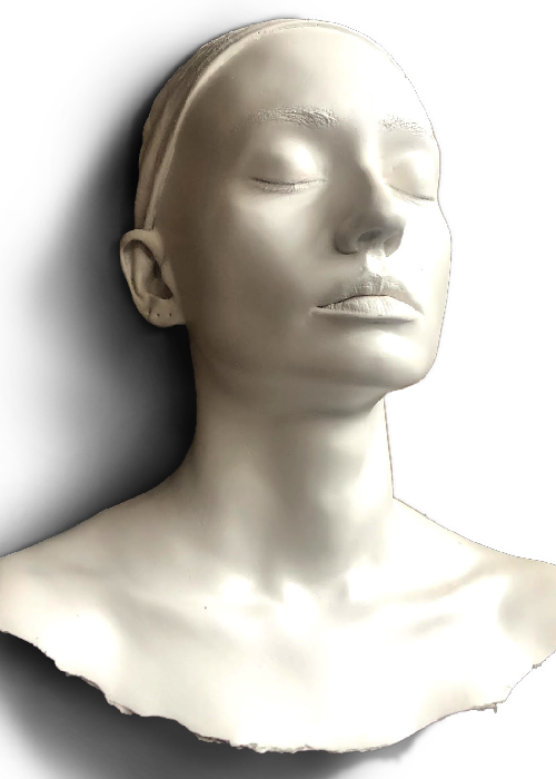 sculpture face casting body casting relief portrait, akt, socha, odliatok, akty, sochy, odliatky