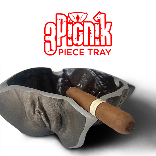 3pičník – erotic ashtray